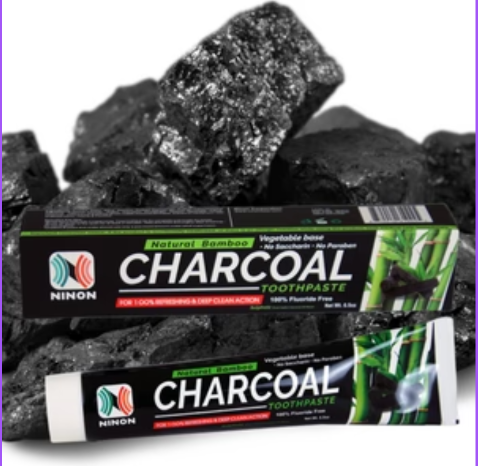 Charcoal toothpaste