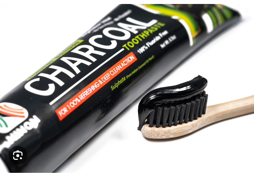 Charcoal toothpaste